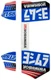 Yoshimura RS-12 Muffler Decal Set - Blue Motorcycle Dirt Bike RS12-NB013