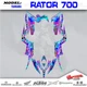 4 Yamaha Raptor 700 700R 2013-2024 Graphics Kits 3M Decals Stickers PS Purple