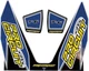 Pro Circuit T-6 Exhaust Decal Dark Blue Pro Circuit T-6 Exhaust Decal Dark Blue
