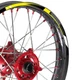 Yellow 21 in. 18" Dirt Bike Decal Rim Sticker A01 For Kawasaki KLX 400R 03 04 05