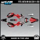 Graphics Kit for Beta RR50 (2011-2020) Screech Series - RED