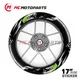 17'' Rim Wheel Sticker Vinyl Decal S03 For Yamaha MT01 MT10 MT09 MT07