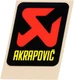Akrapovic Black/Red/Yellow Sticker (P-VST3PO)
