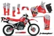 Graphics kit Sticker Decal Wrap for Honda XR 650L 93-12 T-BOMBER RED