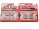 Brake Pads Front & Rear For Honda Dall-Ara XR 250 SM 2004