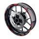 R01B For 20-2021 Honda CBR1000RR-R Fireblade SP Red 17'' Wheel Sticker