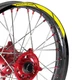 Yellow Dirt Bike MX Wheel Rim Sticker P04B For Yamaha YZ 250X 26 25 24 23 22 21