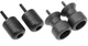 Protek Bar End Swing Arm Spool Slider Kit Yamaha 2015-2023 YZF-R1M YZF-R1S Black