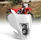 LED Headlight Halo Beam DRL White Fairing For Honda CRF450RL CRF450L 2019-2022