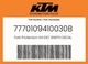 KTM Genuine Fork Protection-Kit Exc 19With Decal - 7770109410030B