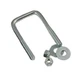 C.E. Smith 15253A U-Bolt Kit - Square - Zinc