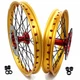 KKE 21/19 Cast Wheels Fit Honda CRF250RX CRF450RX CRF450X CRF450L Gold Rims Disc