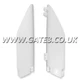 SUZUKI RM125 1999-2003 White Polisport Front Lower Fork Guards 