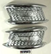 Gas Tank Badges, 1957-1965 Triumph Twins, 3-4 Gallon Tank (82-6887, 82-6888)