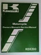 1984 KAWASAKI KDX200-A3 MOTORCYCLE OWNER'S MANUAL AND SERVICE MANUAL 