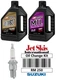 Suzuki RM250 Service Tune Up Kit NGK BR8EG Plug Maxima 927 Oil MTL 75WT RM250