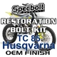 NICKEL WURKS FINISH RESTORATION BOLT KIT FOR HUSQVARNA TC85