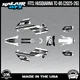 Graphics Kit for Husqvarna TC85 (2025-2026) Warrior Series - WHITE
