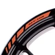 For Yamaha MT03 MT-03 Stripes Rim Stickers 17 inch Edge Tape Orange