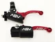 ASV F3 Front Brake Clutch Perch Levers Dust Shorty Red Honda CRF 250R 250RX