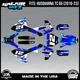 Graphics Kit for Husqvarna TC65 (2016-2023) TC 65 Splash Series - Blue