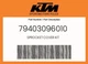 KTM Genuine Sprocket Cover Kit - 79403096010