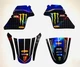 YAMAHA PW50 HOLOGRAPHIC TEAM GRAPHICS GLOSS DECALS 21MIL MX LAMINATION 1990-2024