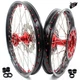 KKE Cast Wheel 21/18 Rims for Honda CRF450L CRF450X 19-26 CRF450RL 2021-2026 Red