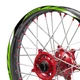 Green Dirtproof 21"F&18"R Rim Wheel Sticker R03B For Yamaha YZ 250X 2016-2021