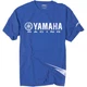 Factory Effex Yamaha Strobe Tee Shirt - Blue X-Large 12-88164