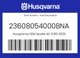 Husqvarna Genuine Spoiler Kit Tc85 2023 - 23608054000Bna