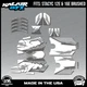 Graphics Kit for STACYC 12 EDRIVE and 16 EDRIVE BRUSHED Vintage - WHITE