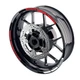 P04B For 2020-2021 Honda CBF190 R Red Rim Stripes Kit Sticker