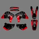 Team Graphics Decals Deco For Honda XR650R 2000-2009 XR 650R Fender Stickers