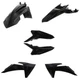 Acerbis Replica Plastic Kit Black For KTM 65 SX 2024-2026