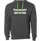Factory Effex Kawasaki Sixty-Two Pullover - Heather Charcoal - Large 27-88104