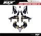 Fits YAMAHA YFZ450R 450X (2014 to 2024) graphic kit decals stickers racing yfz