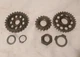 2002 01-13 YAMAHA YZ250F WR250F Crankshaft Primary Drive Gear Set Nut Kick Idle