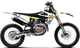 Factory Effex 2020 Factory Rockstar Husqvarna Graphic Kit - Motocross Dirt Bike