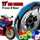 AA02 17 inch Wheel Rim Sticker Stripe For Kawasaki VULCAN S 650 EN650 15-20