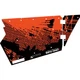 Attack Graphics Custom Tusk Barrier Door Graphics Black Pearl 2018 for Polaris