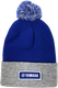 Factory Effex Beanie w/Pom Pom Gray Royal Blue 23-86202