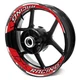 17 inch Vinyl Wheel Rim Stickers S28W For Yamaha MT09 18 19 20 21