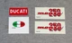 NOS Ducati Monza Toolbox & Fender Sticker from Domi Racer.