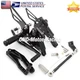 CNC Rearset Footrest Footpegs Set For Yamaha FZ-09/MT09 2013 2014 2015 2016 2017