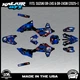 Graphics Kit for Suzuki DR-Z4S DR-Z4SM DRZ4SM 2025 2026 Core-BLUE