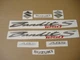 Decals for Suzuki Bandit 1250S 2007 restoration stickers kit gsf pegatinas abs