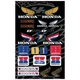 D'Cor Visuals Honda Retro Decal Sheet