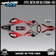 Graphics Kit for Beta RR50 (2006-2010) Screech Series - RED