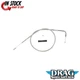 Drag Specialties 0651-0127 Stainless Braided Idle Cable 44" for 90-95 Big Twin